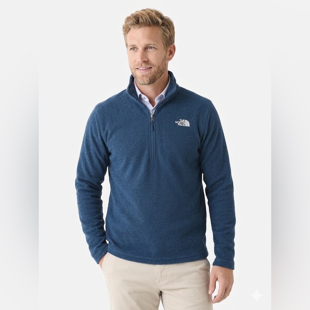 The North Face Pullover 1/4 Zip Fleece Sz M